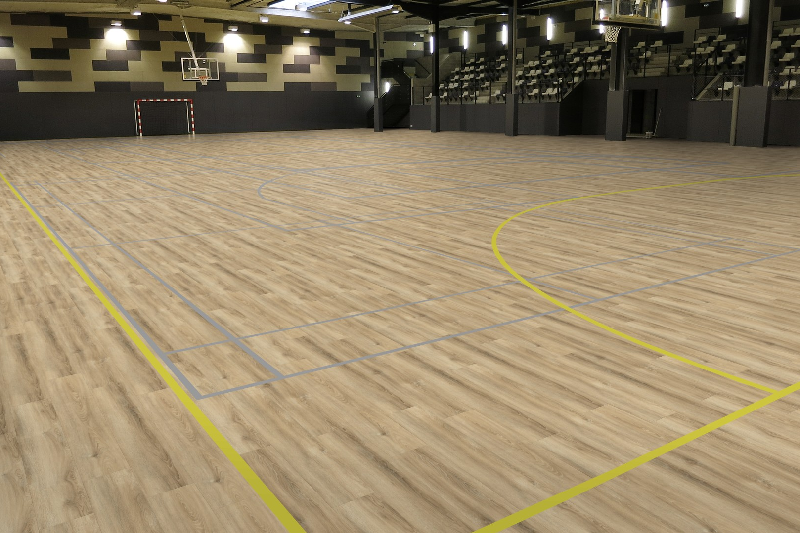 籃球場(chǎng)運(yùn)動(dòng)地板