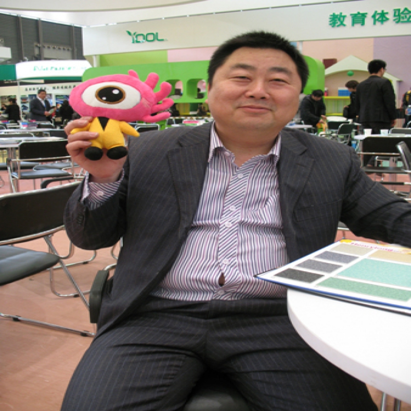 新浪家居對(duì)潔福地板的采訪